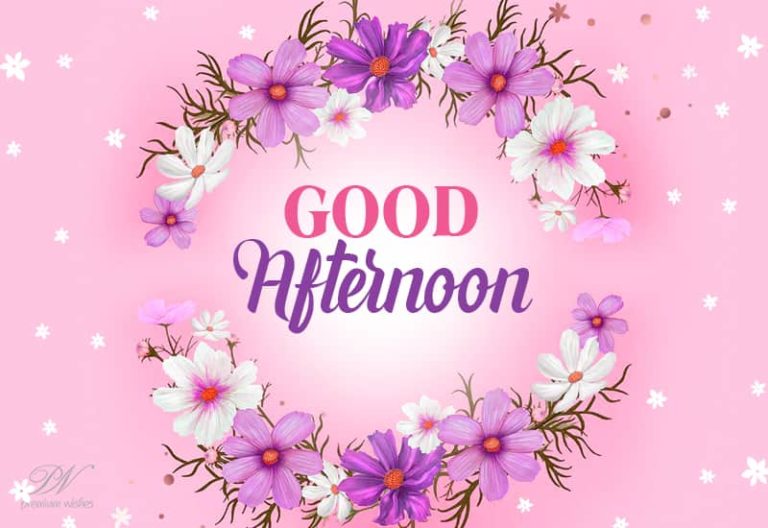Good Afternoon Wishes