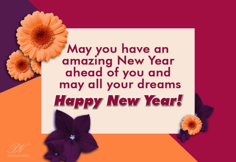 Happy New Year – May your dreams come true
