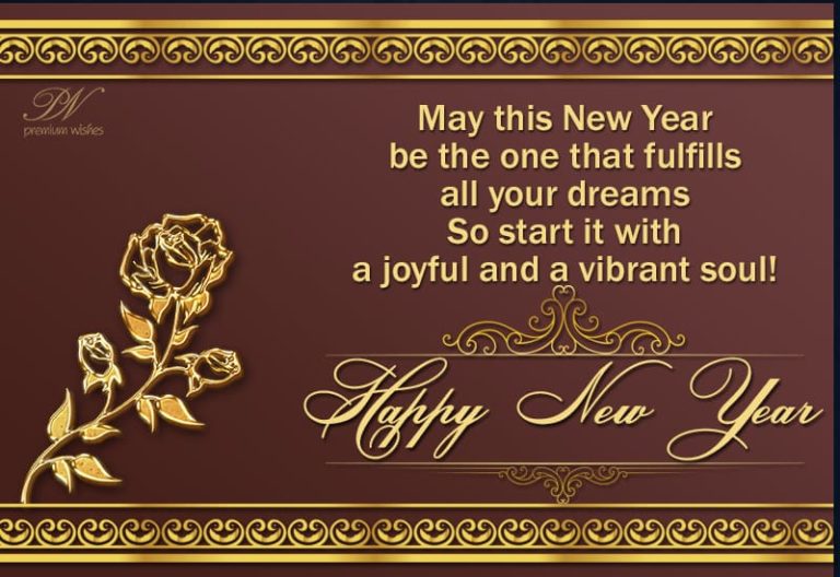 Fulfill all your dreams this new year 2022