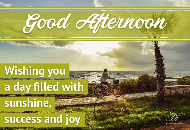 Good Afternoon Wishes