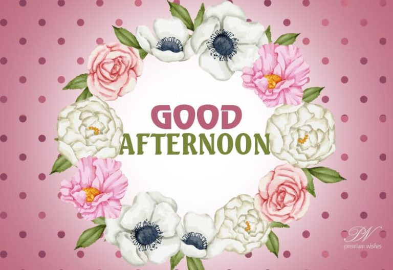 Good Afternoon Wishes