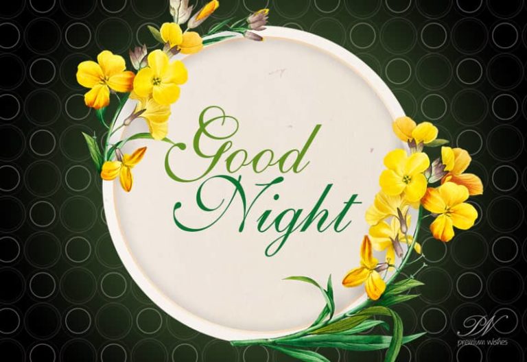 Good Night – Sweetest greetings from my heart