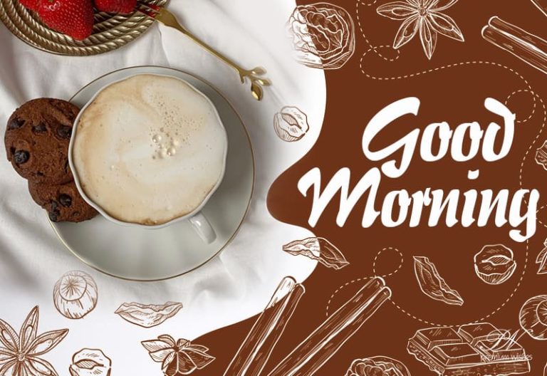 Good Morning – Enjoy your refreshing coffee Good Morning – Enjoy your refreshing coffee