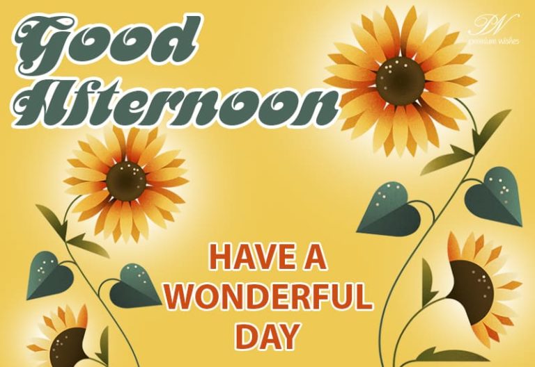 Good Afternoon Wishes