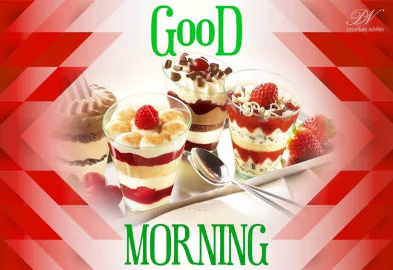 Begin the morning with a sweet touch – Good Morning