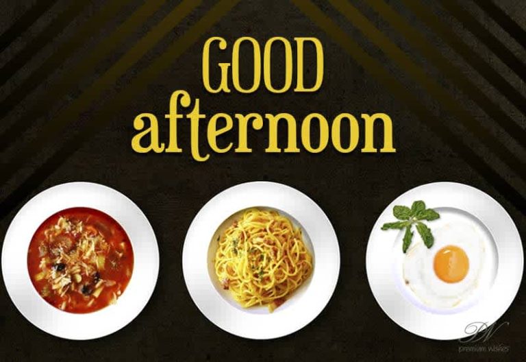 Good Afternoon Wishes