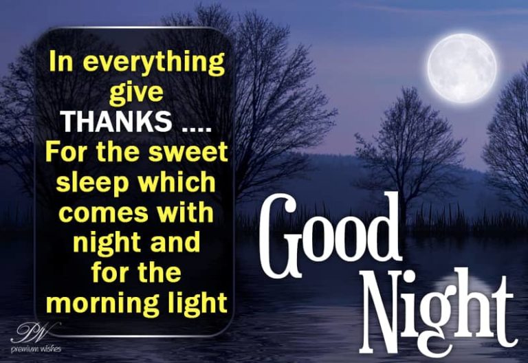 Good Night Wishes