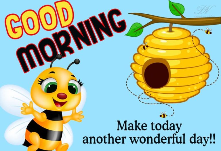Good Morning – Make today another wonderful day