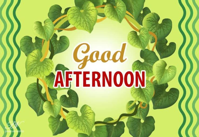 Good Afternoon Wishes