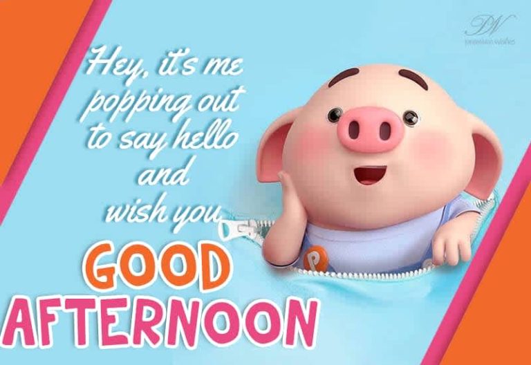 Good Afternoon Wishes