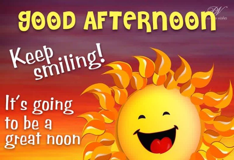 Good Afternoon Wishes