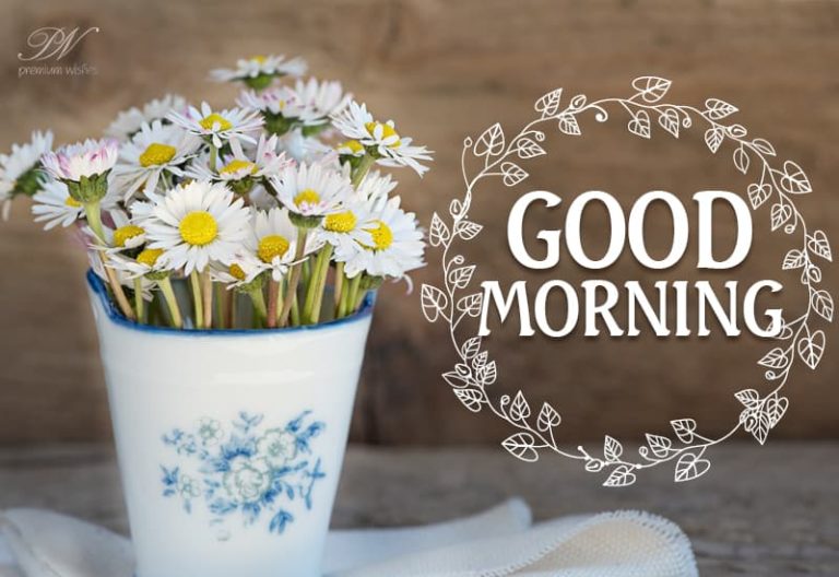Good Morning Friends – Sending some flowers wishing a great day ahead