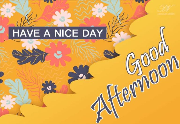 Good Afternoon Wishes