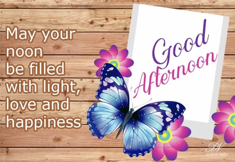 Good Afternoon Wishes