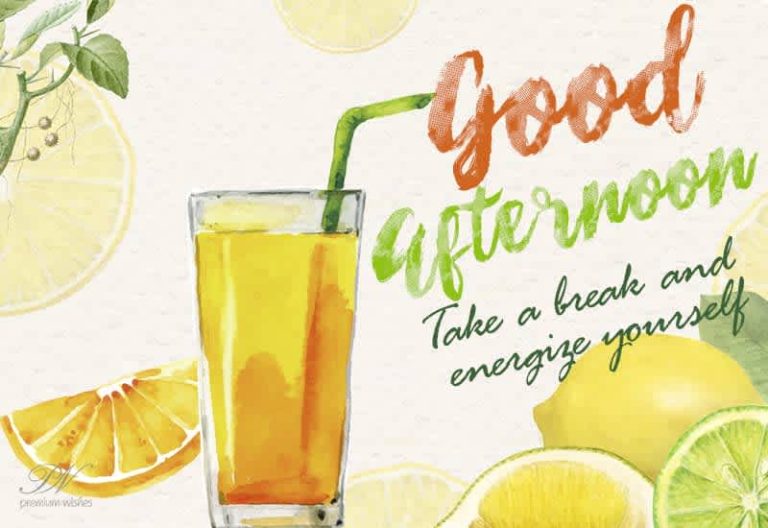 Good Afternoon Wishes