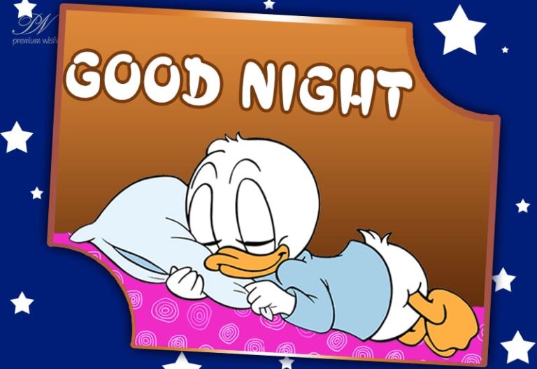 Good Night – Sleep Well Friends