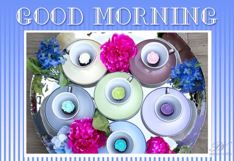 Good morning – have a good day ahead