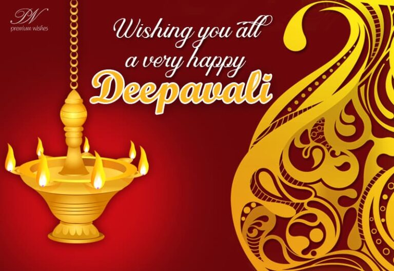 Wishing you all a very happy Deepavali
