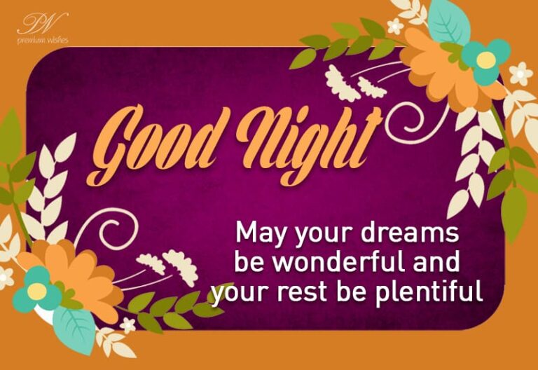 Good Night Wishes