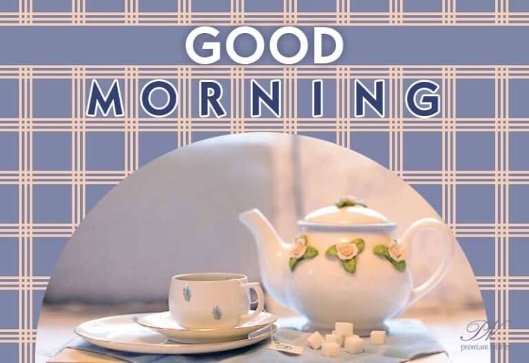 Sending a pot full of tea wishing you good morning