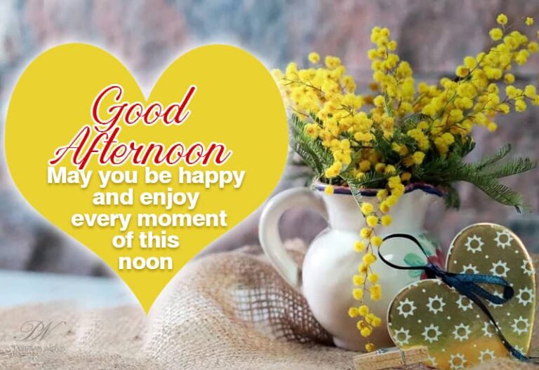 Good Afternoon Wishes