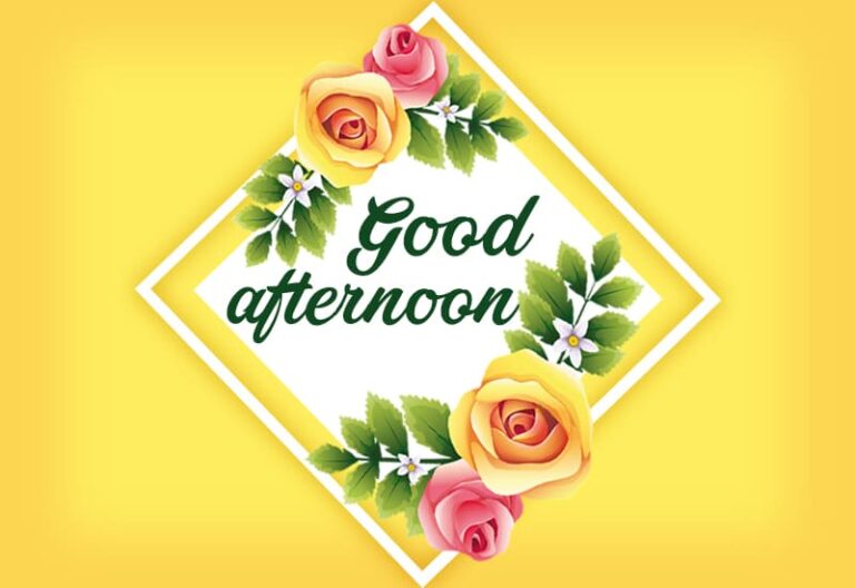 Good Afternoon Wishes
