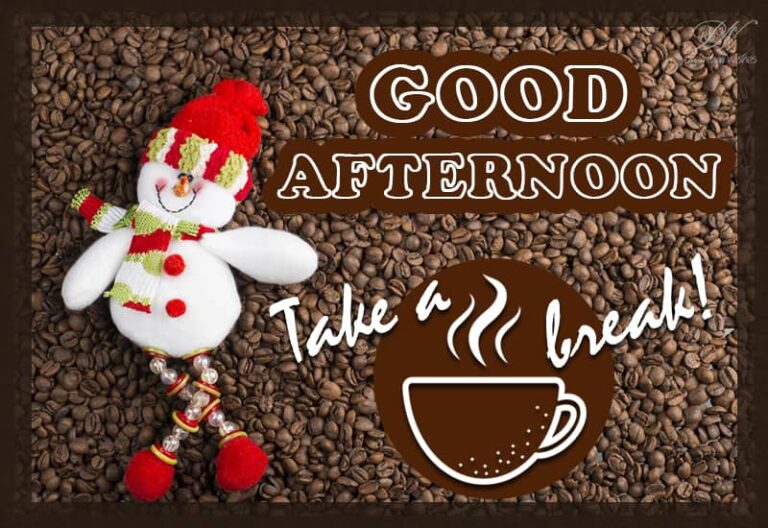 Good Afternoon Wishes