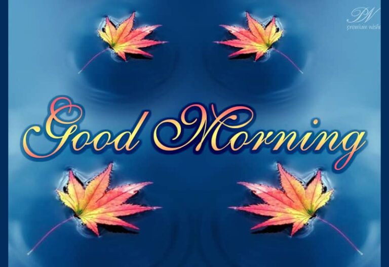 Good Morning – Sending you flowers wishing you a great day