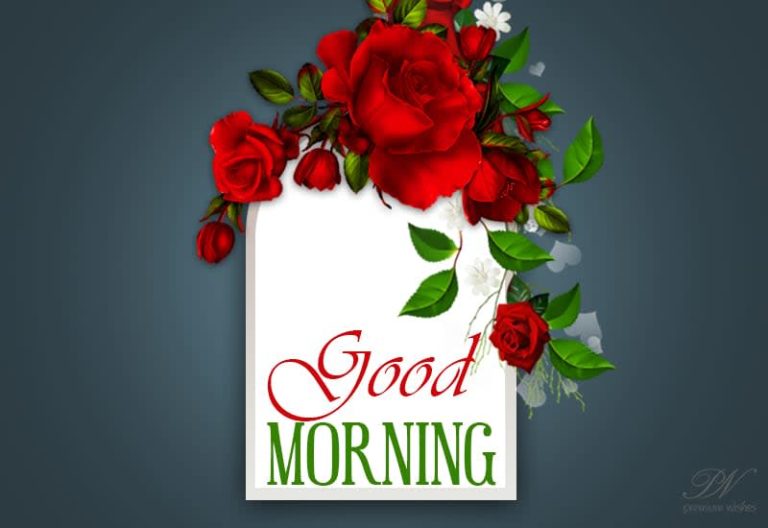 Good Morning Flowers To Set Your Mood