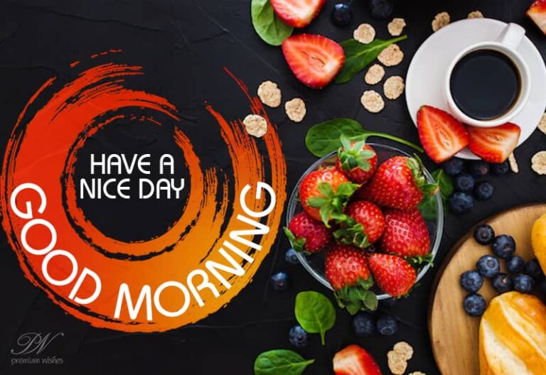 Have a nice day – Good Morning