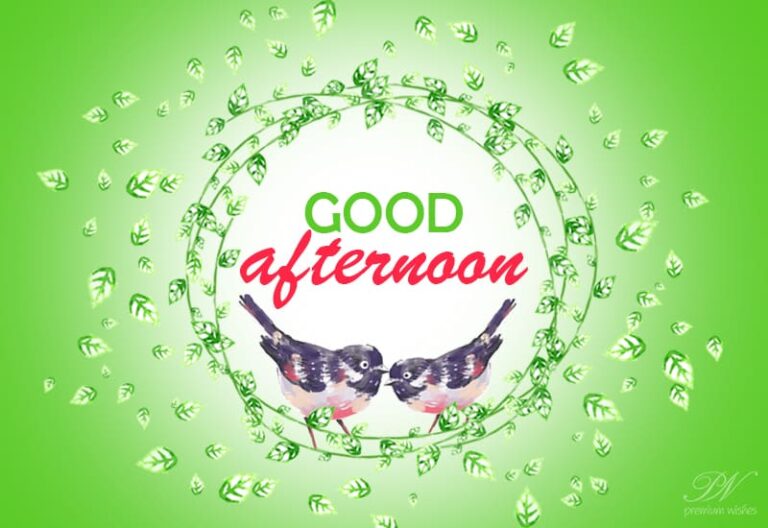 Good Afternoon Wishes