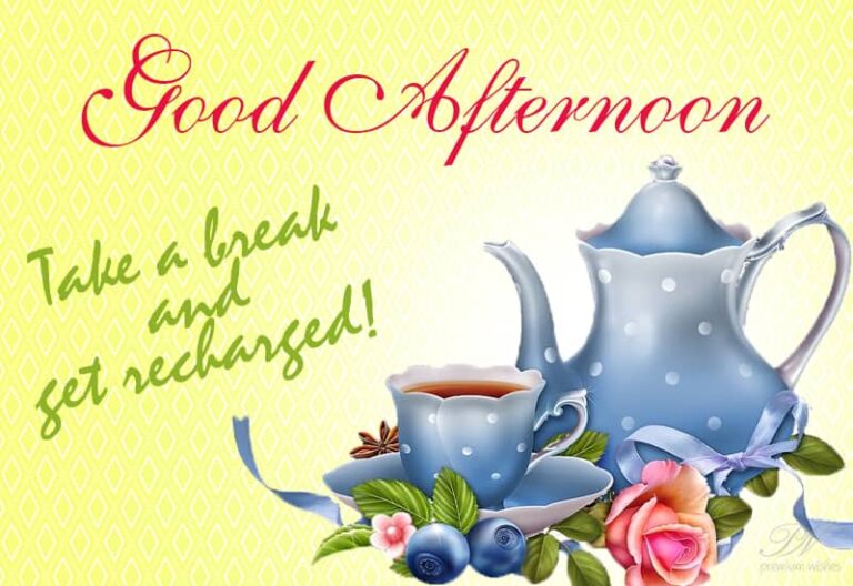 Good Afternoon Wishes