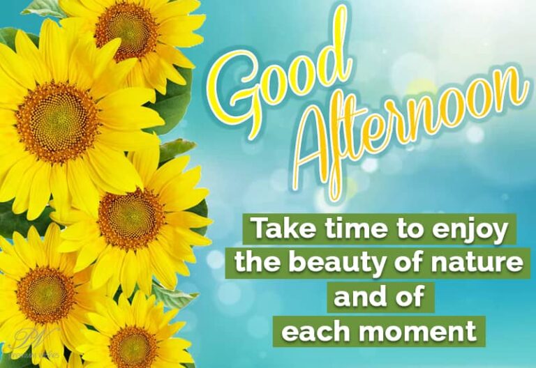 Good Afternoon Wishes