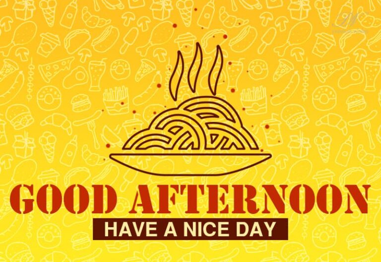 Good Afternoon Wishes