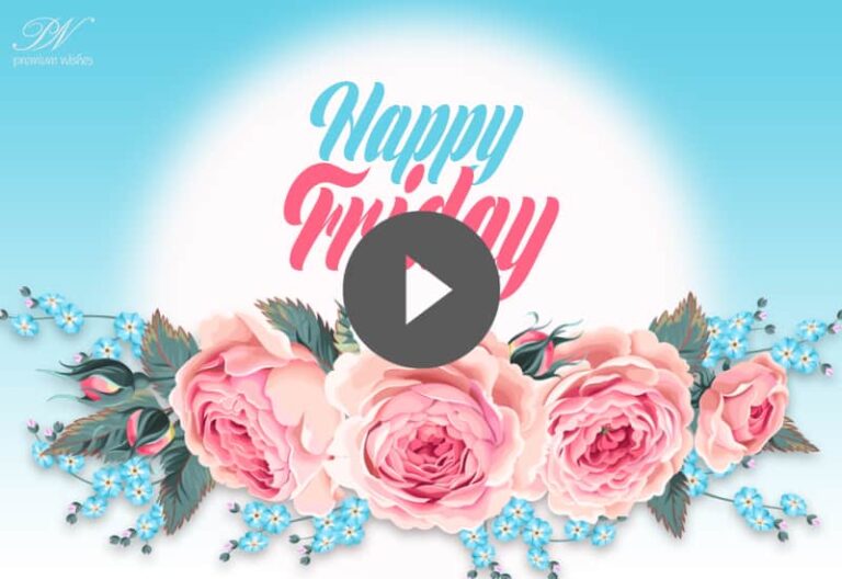 Happy Friday Morning Greetings I Happy Friday Video