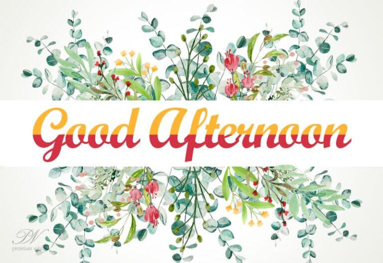 Good Afternoon Wishes