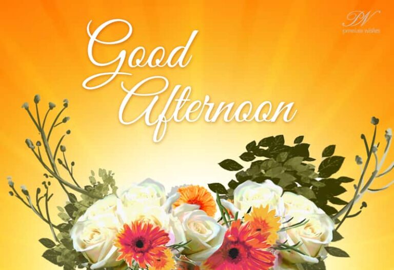 Good Afternoon Wishes