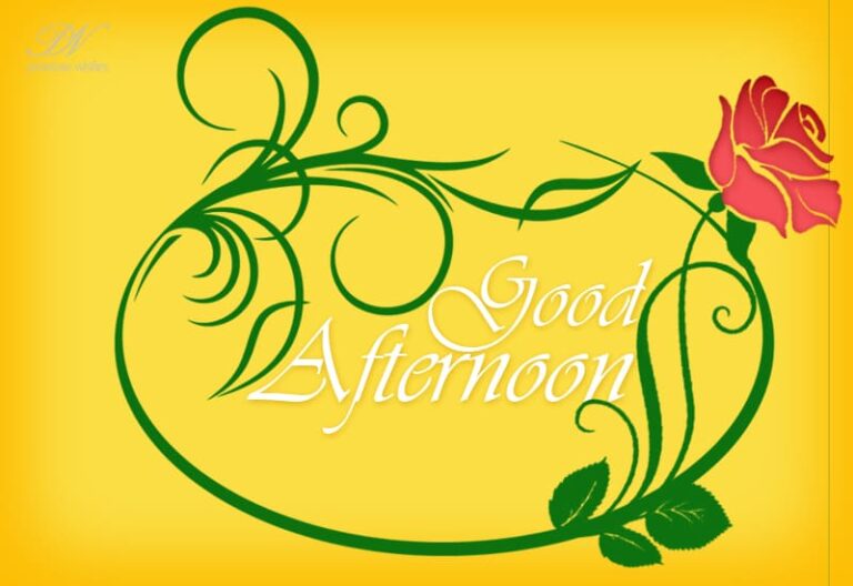 Good Afternoon Wishes
