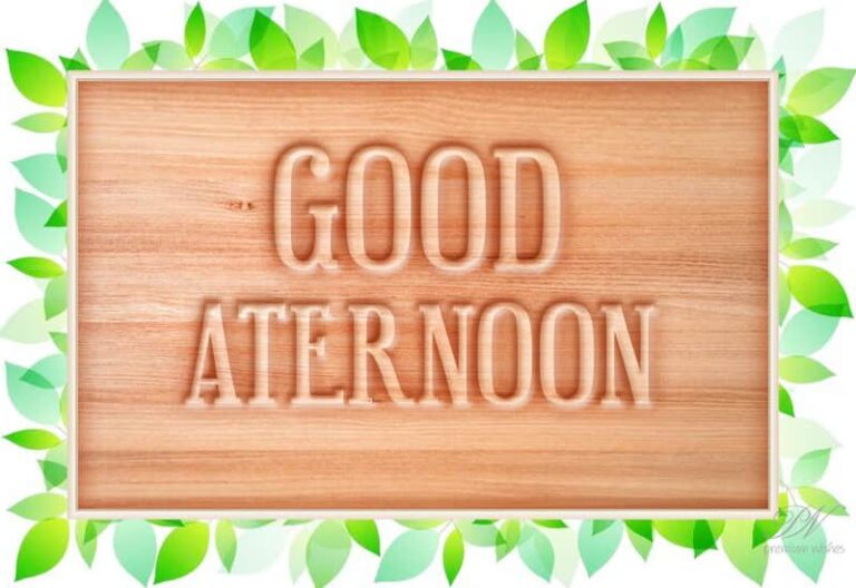 Good Afternoon Wishes
