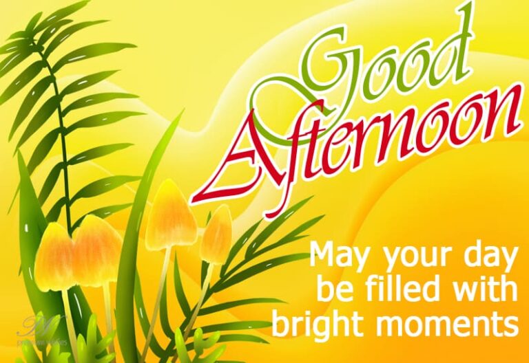 Good Afternoon Wishes