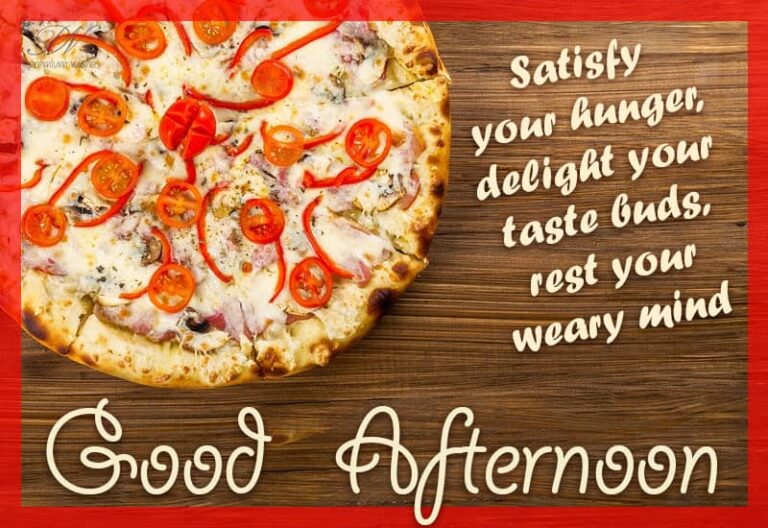 Good Afternoon Wishes