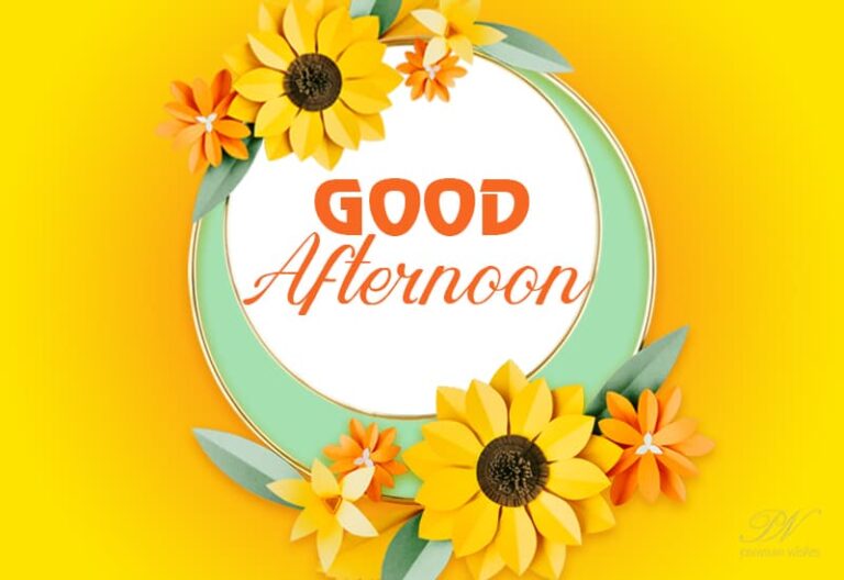 Good Afternoon Wishes