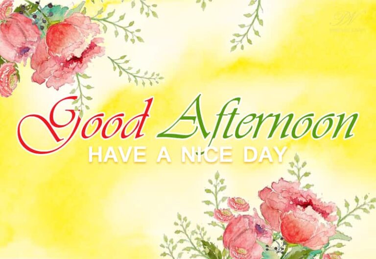 Good Afternoon Wishes