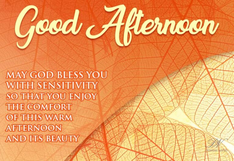 Good Afternoon Wishes