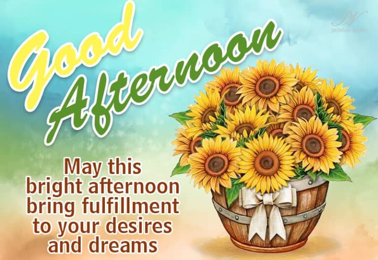 Good Afternoon Wishes