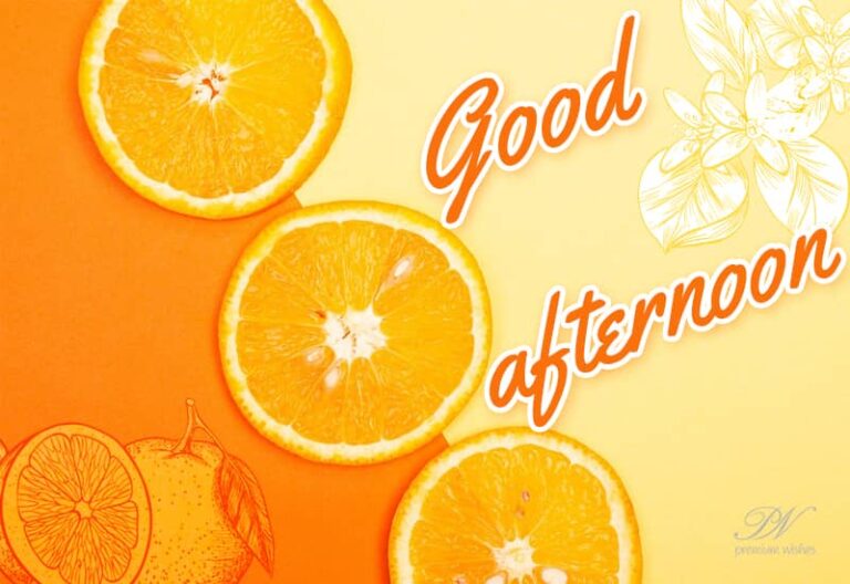Good Afternoon Wishes