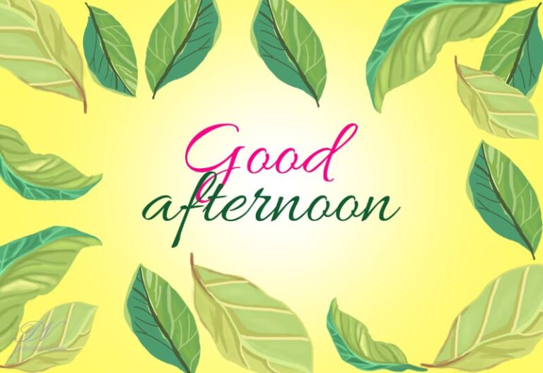 Good Afternoon Wishes