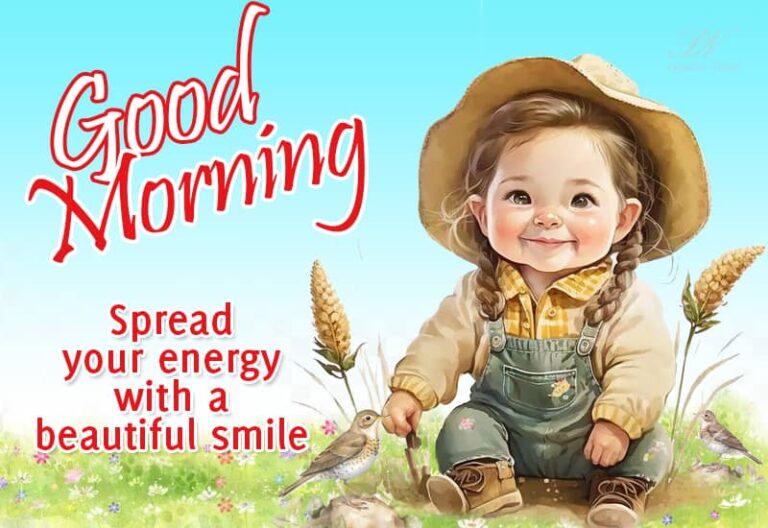 Good Morning – Spread your energy with a beautiful smile