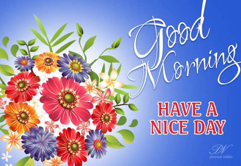 Good Morning Friends – Have a good day