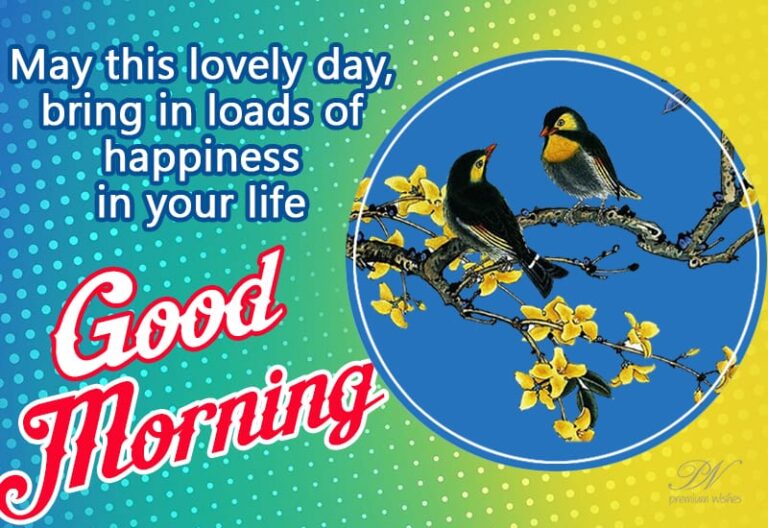 May this lovely day, bring in loads of happiness in your life